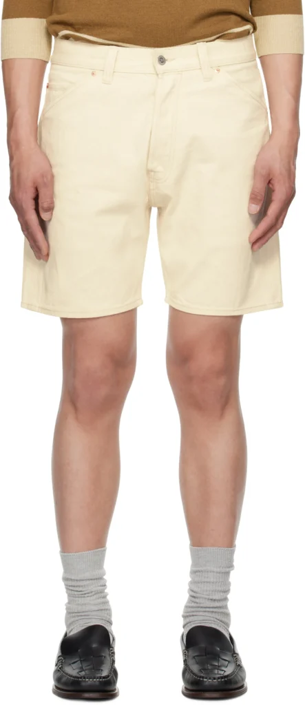 Drake's 5-Pocket Selvedge Denim Shorts