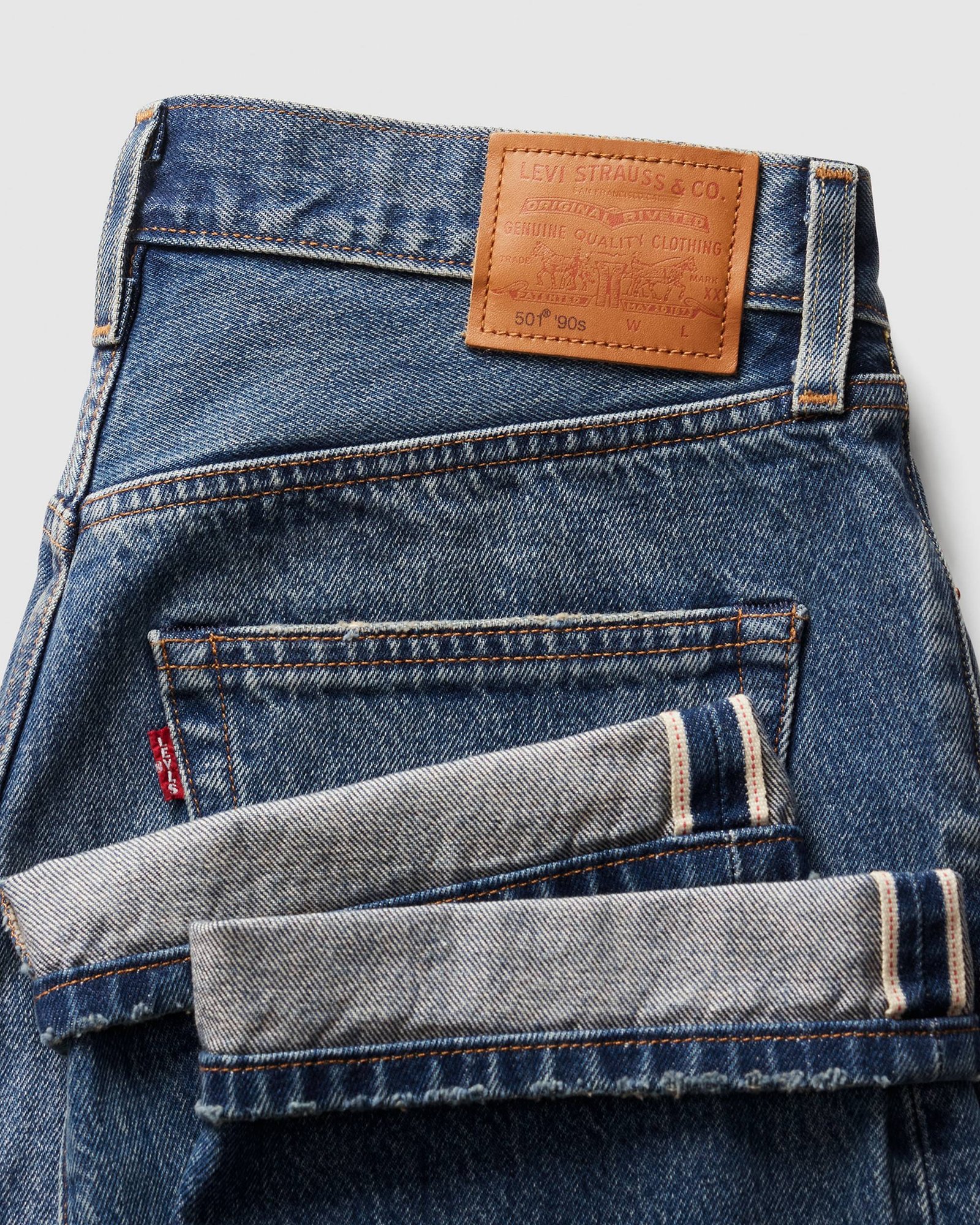 Levi's 501 90s Selvedge Women's Jeans - Blue - Image 5