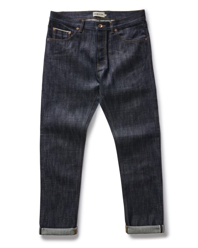 Taylor Stitch Men's Organic Cotton Rigid Organic Selvedge Jean